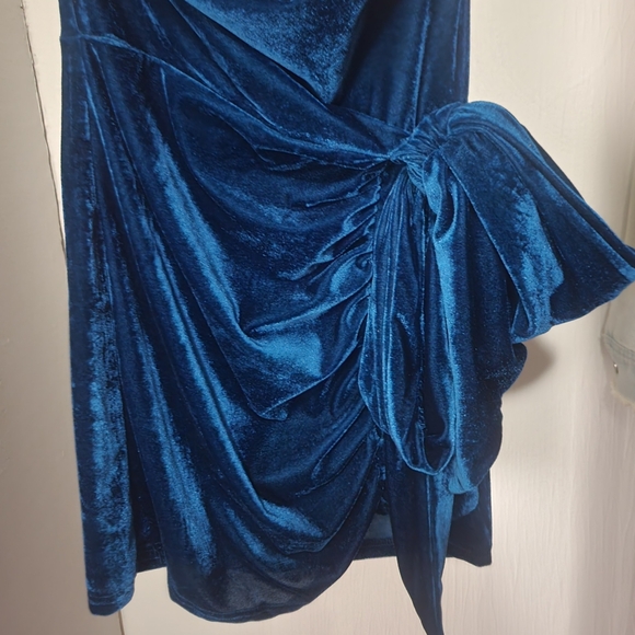 Navy Blue Mini Dress - Picture 4 of 6